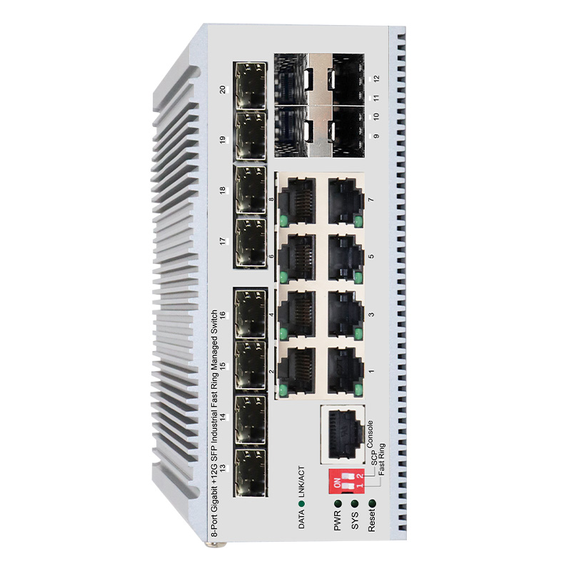 8-Port Gigabit +12G SFP